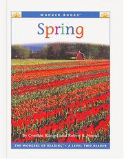 Cover of: Spring (Wonder Books Level 2 Seasons)