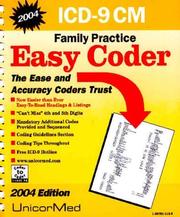 Cover of: ICD-9-CM Easy Coder | Paul K. Tanaka