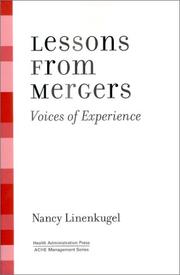 Lessons from Mergers by Nancy Linenkugel