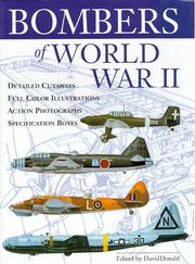 Cover of: Bombers of World War II by David Donald - undifferentiated