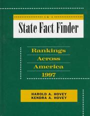Cover of: Cq's State Fact Finder 1997: Rankings Across America (Cq's State Fact Finder)