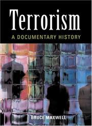 Cover of: Terrorism: A Documentary History