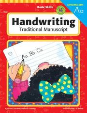 Cover of: Basic Skills Handwriting, Traditional Manuscript (Basic Skills)
