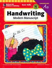 Cover of: Handwriting, Modern Manuscript