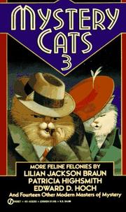 Cover of: Mystery Cats 3 by Jean Little, Patricia Highsmith, Edward D. Hoch, more