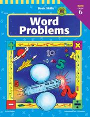 Cover of: Word Problems, Grade 6 by Sue Sutton, Sue Sutton