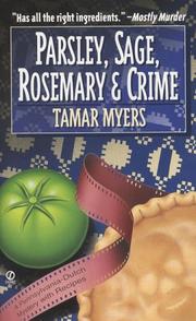 Cover of: Parsley, Sage, Rosemary and Crime by Tamar Myers