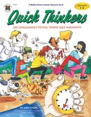 Cover of: Quick Thinkers GR 5-8