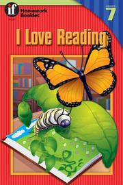 Cover of: I Love Reading, Level 7