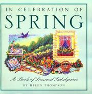 Cover of: In Celebration of Spring: A Book of Seasonal Indulgences
