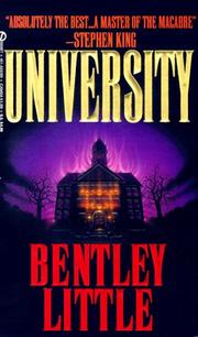 Cover of: University by Bentley Little