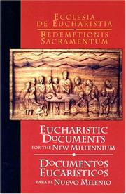 Cover of: Documentos Eucaristicos Para El Nuevo Milenio/eucharistic Documents For The New Millenium