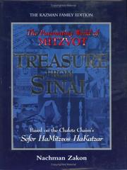 Cover of: Treasure From Sinai | Nachman Zakon