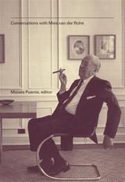 Cover of: Conversations with Mies van der Rohe by MoisTs Puente