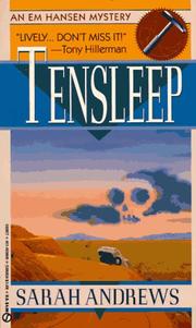 Cover of: Tensleep by Sarah Andrews