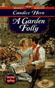 Cover of: A Garden Folly by Candice Hern