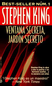 Cover of: Ventana secreta, jardín secreto by Stephen King