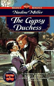 Cover of: The Gypsy Duchess by Nadine Miller