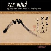 Cover of: Zen Mind 2006 Calendar by Shunryu Suzuki