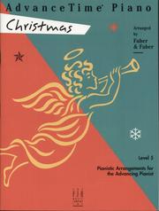 Cover of: AdvanceTime Piano Christmas by Nancy & Randall Faber