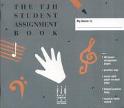 The FJH Student Assignment Book by FJH Music Company