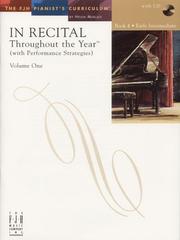 Cover of: In Recital Throughout the Year, Volume One, Book 4