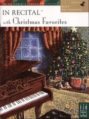 Cover of: In Recital Christmas Favorites, Book 4 by Various