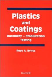 Cover of: Plastics and Coatings: Durability, Stabilization, Testing