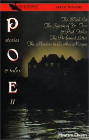 Cover of: Edgar Allan Poe's Stories & Tales II (Mystery Theatre)