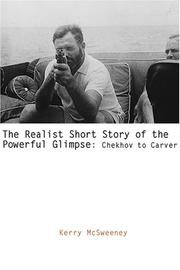Cover of: The Realist Short Story of the Powerful Glimpse: Chekhov to Carver
