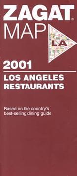Cover of: Zagat Map 2001 Los Angeles Restaurants (Zagat Map: Los Angeles) | Zagatsurvey