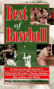 Cover of: The Best of Baseball by Consumer Guide editors