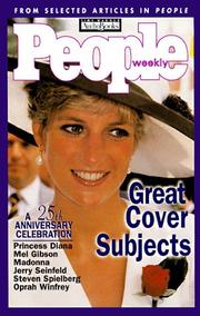 Cover of: People Weekly: Great Cover Subjects by People Magazine
