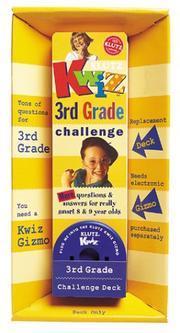 Cover of: 3rd Grade Challenge Deck Klutz Kwiz