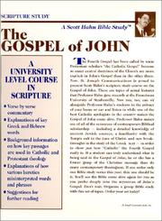 Cover of: The Gospel of John by Scott Hahn