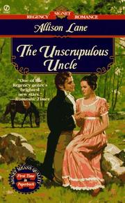 The Unscrupulous Uncle by Allison Lane