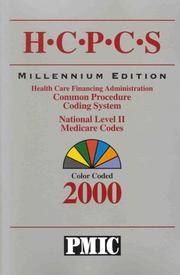 Cover of: HCPCS Millennium Edition 2000 TimeSaver: Health Care Financing Administration: Coding Procedure Coding System by Practice Management Information Corporation