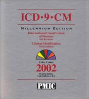 Cover of: ICD-9-CM 2002: PMIC TimeSaver Intl Classification of Diseases, 9th Revision, Clinical Modification (Color Coded, Compact Ring Binder, Volumes 1-3)