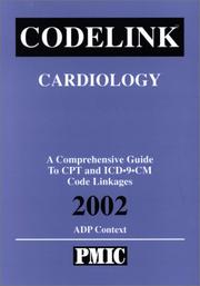 Cover of: Codelink Cardiology, 2002: A Comprehensive Guide to CPT and ICD-9-CM Code Linkages