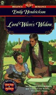 Cover of: Lord Ware's Widow by Emily Hendrickson