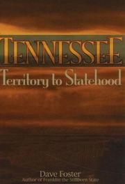 Cover of: Tennessee: Territory to Statehood