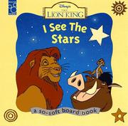 Cover of: The Lion King: I See the Stars (A So-Soft Board Book)