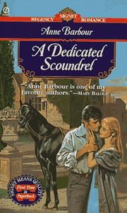 A Dedicated Scoundrel by Anne Barbour