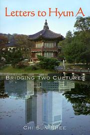 Cover of: Letters to Hyun A: Bridging Two Cultures