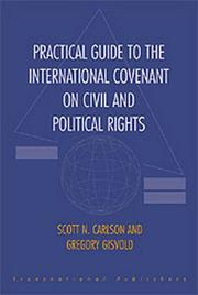 Cover of: Practical Guide to the International Covenant on Civil and Political Rights