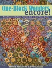 One-block wonders encore! by Maxine Rosenthal, Joy Pelzmann