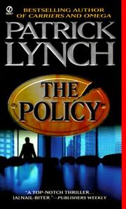 Cover of: The Policy by Patrick Lynch