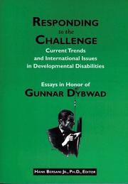 Cover of: Responding to the Challenge