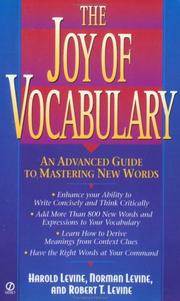 Cover of: The Joy of Vocabulary