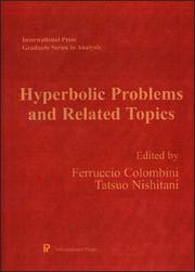 Cover of: Hyperbolic Problems and Related Topics (Graduate Series in Analysis) (Graduate Series in Analysis)